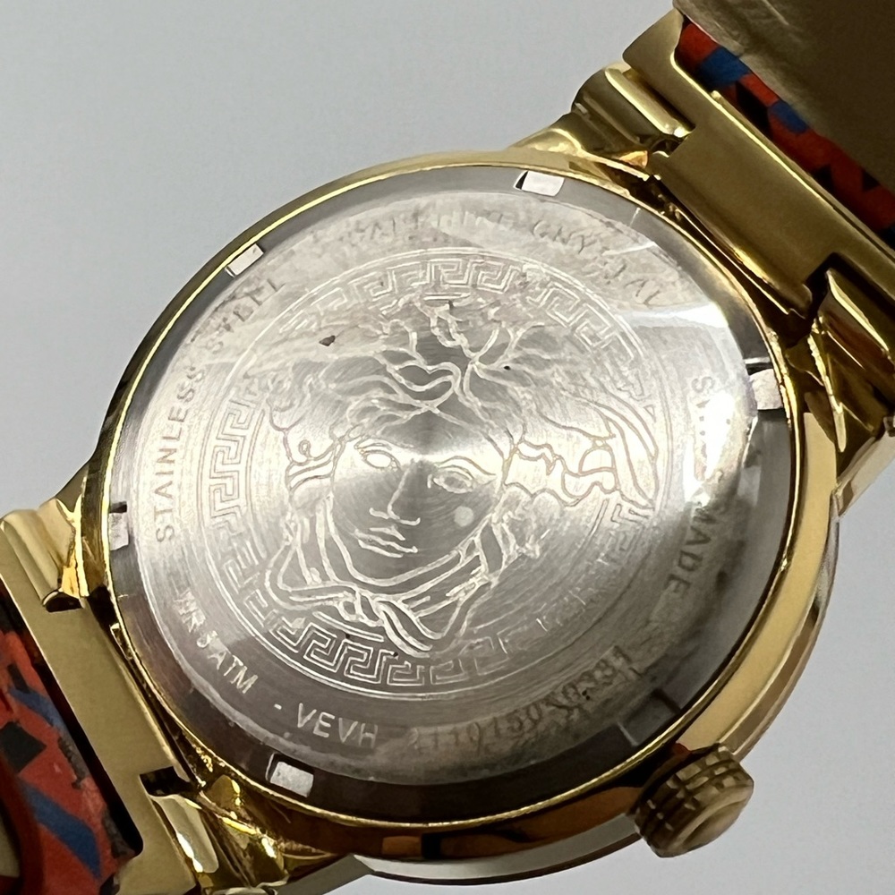 Versace Greca Gold Two Tone Watch Women’s VEVH - Picture 5 of 11
